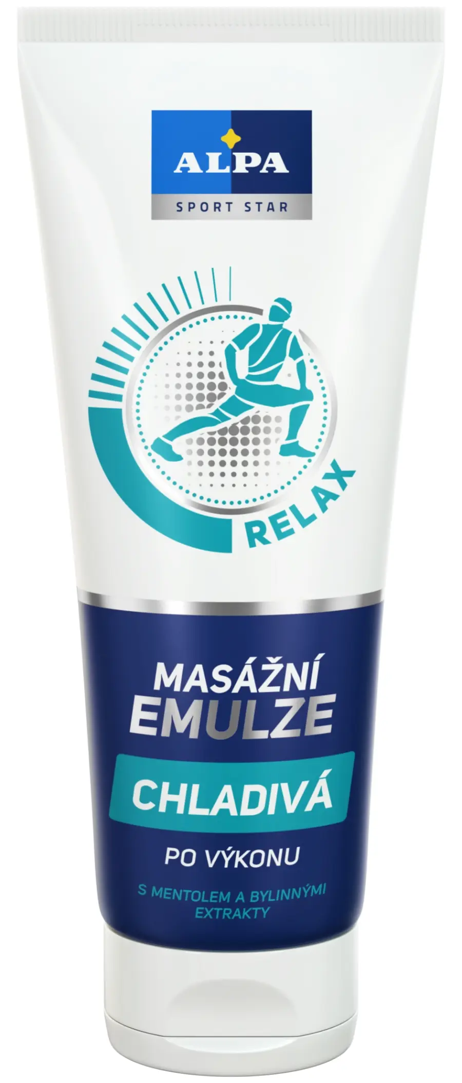 1420_ALPA MASAZNI EMULZE CHLADIVA S MENTOLEM 210 ML